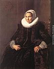 Frans Hals Famous Paintings - Cornelia Claesdr Vooght